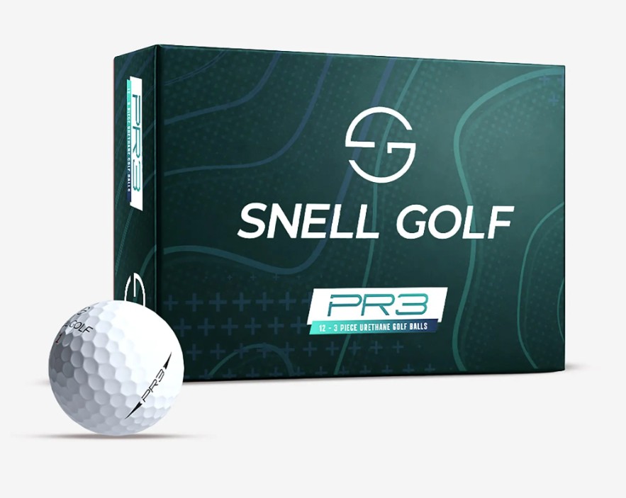 SNELL PR3 Golf Balls (Dozen) GET MAXIMUM DISTANCE FROM YOUR SHAVED DRIVER!